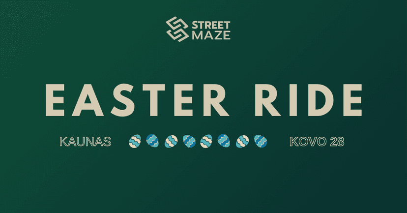 Street Maze #6: EASTER RIDE auto-orientacinis žaidimas || KAUNAS image