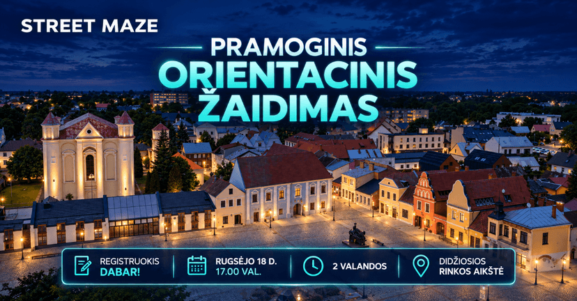 Europos Judumo Savaitė Kėdainiuose - orientacinis žaidimas pėsčiomis image