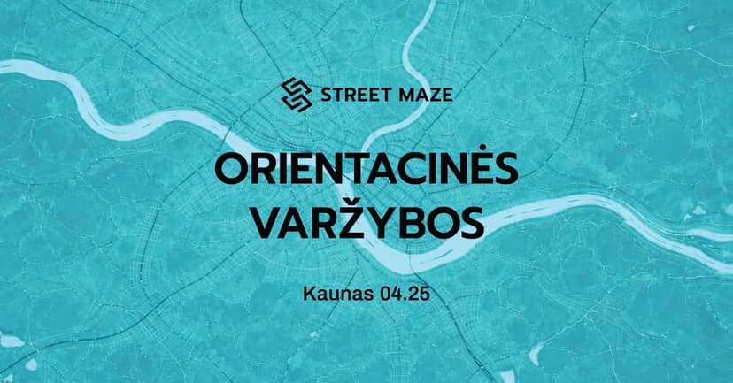 Street Maze #7 auto-orientacinis žaidimas || KAUNAS image