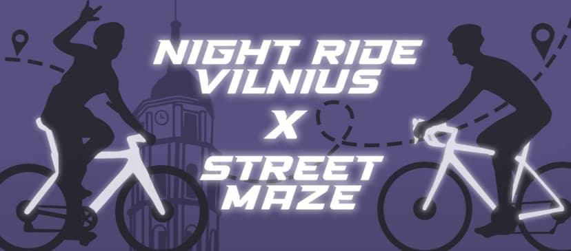 Night Ride Vilnius x Street Maze image