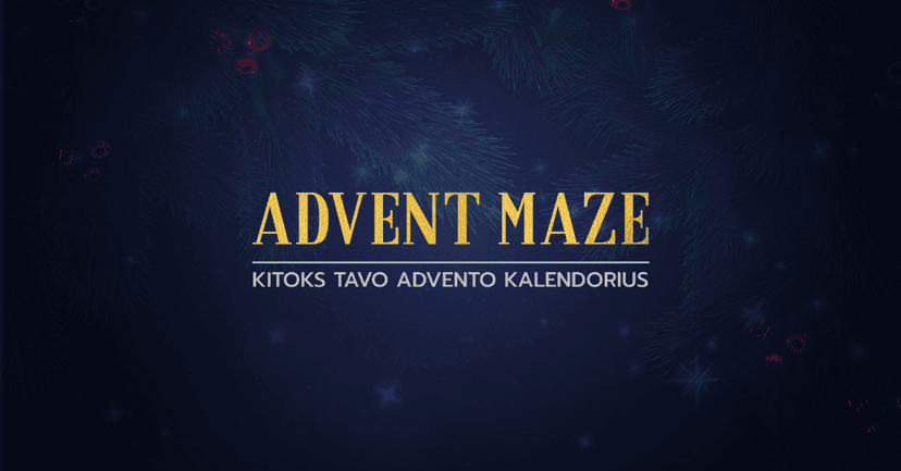 ADVENT MAZE 2024 || Kaunas image