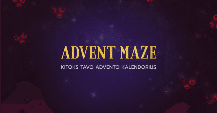 ADVENT MAZE 2024 || Vilnius image
